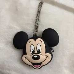 ミッキー バッグチャーム ケース付きコインケース シリコン　ディズニー