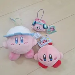 星のカービィ 夢の泉の物語 ぬいぐるみ 3点セット ポーチ付き - メルカリ