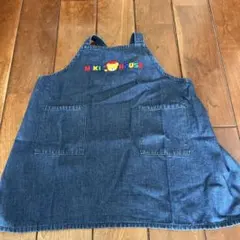 Miki House デニムエプロン 約50cm