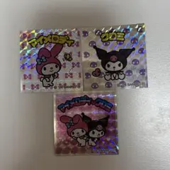 マイメロディ クロミ サンリオキャラクターズマンチョコ シール