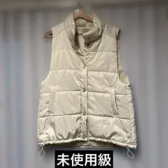 サマンサモスモス キルティングベスト クリーム未使用級