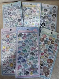 水族館限定 ボンボンドロップシール 正規品 6種セット クーリア