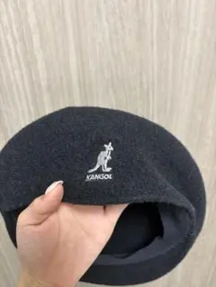 【断捨離SALE中】KANGOL ハンチング M 帽子 ブラック