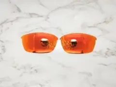 即発送 オークリー サングラス フラックジャケット 交換レンズ 偏光 オレンジ