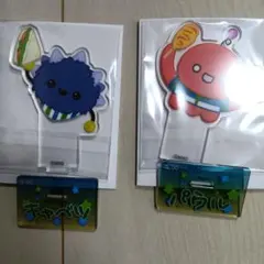 教育番組　ファミマ　アクリルスタンド　パウル　キャベツ