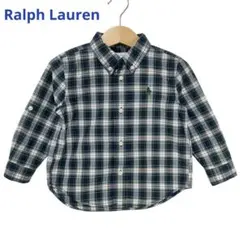 Ralph Lauren ラルフローレン チェック ボタンダウンシャツ 90