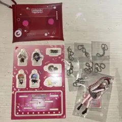 スシローコラボ 小豆沢こはね マルチポーチ ビビバス ユニットチャームセット