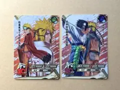 限定 プロモ NARUTO kayou LR2枚セット ナルト サスケ - メルカリ