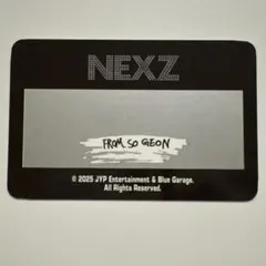 NEXZ ONE BEAT ランダムトレカ ソゴン