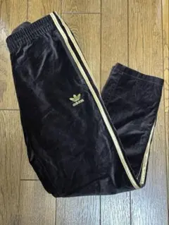 adidas×Beauty&Youth別注 ベロア トラックパンツ