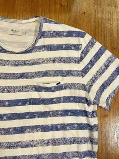 Pepe Jeans LONDON ペイズリー柄ボーダーTシャツのサムネイル