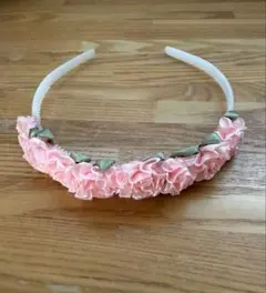 花いっぱいカチューシャ　キッズ用　プリンセスコスチュームに