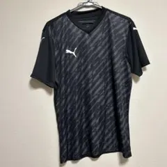 PUMA プーマ Vネック 半袖シャツ ブラックのサムネイル