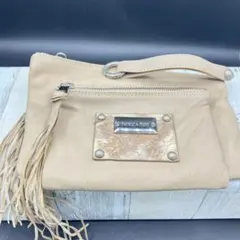 PATRIZIA PEPE クラッチバッグ ベージュ パトリツィアぺぺ