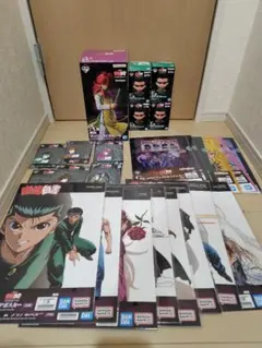 一番くじ　幽遊白書　A賞蔵馬フィギュア　下位賞コンプリートセット