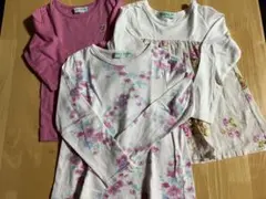 hakkaカットソー100cm 3枚セット