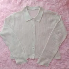 GU　メッシュポロカーディガン　Sサイズ