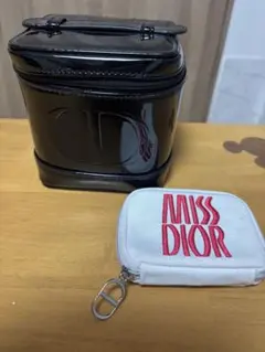 Dior ブラックポーチ おまけミニポーチ付き
