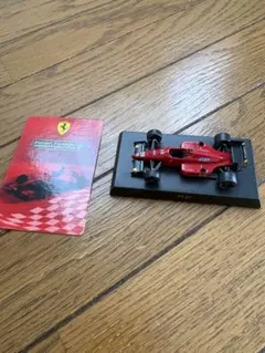 フェラーリ F1-87 ミニカー カード付きのサムネイル