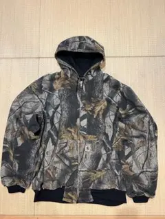 美品!Carhartt カモフラージュ ジャケット リアルツリー XL