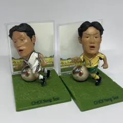 【エポック】ジェフユナイテッド　崔龍洙　フィギュア 2体セットのサムネイル