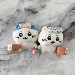 ちいかわ ぬいぐるみ ハチワレ ちいかわ 2点セット 温泉地限定