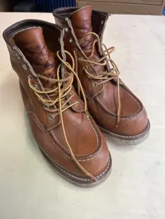 Red Wing ワークブーツ ブラウン モックトゥのサムネイル