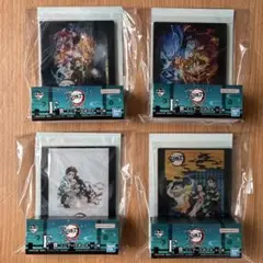 鬼滅の刃 〜上弦の参〜 ミニアートボード 4個セット【新品・未開封】