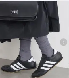 【最終価格】adidas テコンドー　ブラック　23.5cm 箱、タグ有り