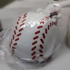 [未開封品]マスコット付きクッション　シナモンロール　侍ジャパンコラボ