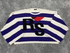【希少】RAF SIMONS 2021AW ボーダーニット