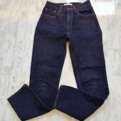 【極美品】MOUSSY MVS SKINNY 日本製 24インチ 濃紺インディゴ