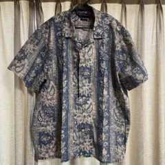 極美品 90sラルフローレン ANDY CAMP XL ペイズリー 半袖シャツ