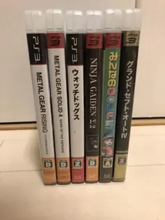PS3ソフト まとめ売り 6本