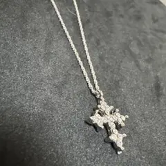 ⑪5個で千円 十字架シルバーネックレス