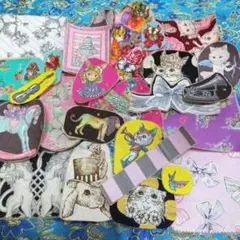 ハンドメイド布シール*ジョリー㊴（25枚）