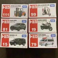 ノ*ブ様 トミカ ミニカーセット 6種