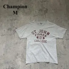 【Champion】チャンピオン（M）カレッジロゴTシャツ＊バックプリント