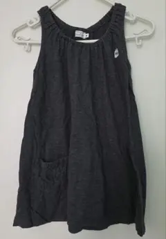 RibbonCasket ノースリーブ ワンピース 110cm グレーのサムネイル