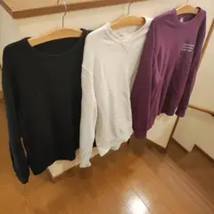 ユニクロ　XL　トレーナー　3枚セット