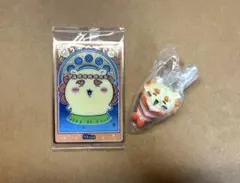 ちいかわ寿司　シーサー　ガチャガチャ　　トレカ付き