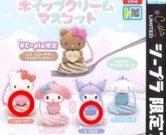 ハローキティクロミ ホイップクリームマスコット カプセルトイ サンリオ