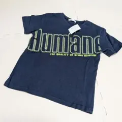 新品　Tシャツ ネイビー 140cm　男の子　通学　半袖　綿素材