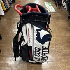 Le Coq Sportif ゴルフバッグ FR-1882 ブラック レッド - メルカリ
