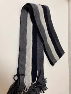 【値下げ中】COMME CA MEN ニットマフラー ストライプ