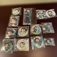 鬼滅の刃 竈門炭治郎 缶バッジ まるかくカンバッジ