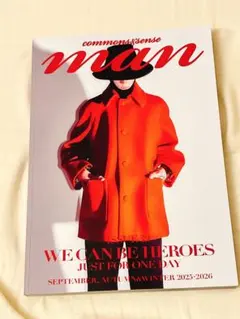 commons&sense man issue39 志尊淳 西洸人 後藤威尊
