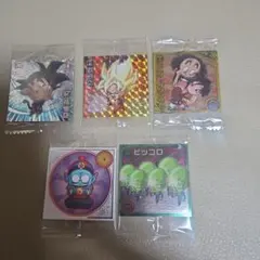 ‼️シークレットあり‼️ドラゴンボール超戦士シールウエハース超　５枚セット　美品
