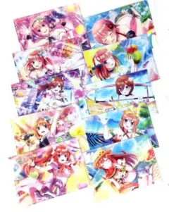 五等分の花嫁＊ クリアファイル Ver. 2 10点セット