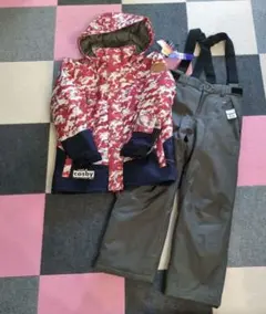 cosby 子ども用スキーウェア 　上下セット　125cm〜145cm